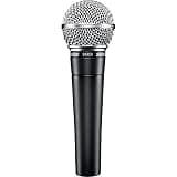 Shure Shure SM58-LC Dynamic Vocal Microphone – Professional Handheld Cardioid XLR M...