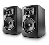 JBL JBL (2) JBL 305P MkII 5" 2-Way Active Powered Studio Reference Monitors Speakers