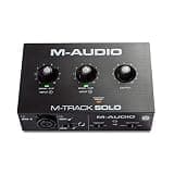 M-AUDIO M-AUDIO M-Track Solo USB Audio Interface for Recording