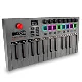 RockJam RockJam 25-Key Rechargeable USB MIDI Keyboard Controller – Mini Piano Keyboar...